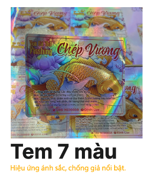 Tem 7 màu